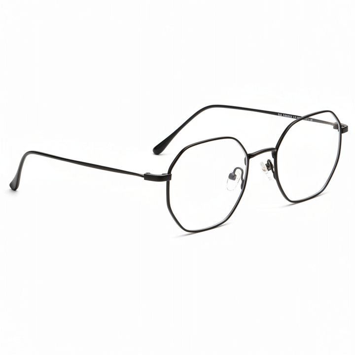 Frame optical with sun clip-on polarized delgado and liviano with or sin prescription optica bonoboss distribuidor optical frames optical wholesale #color_black