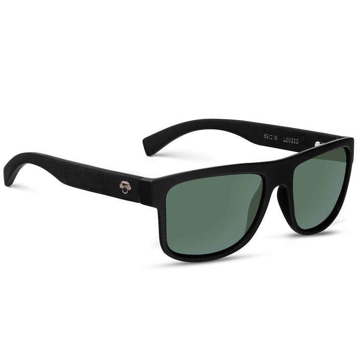 Sunglasses rectangular polarized black for men and women with color lenses g15 Bonoboss #color_g15