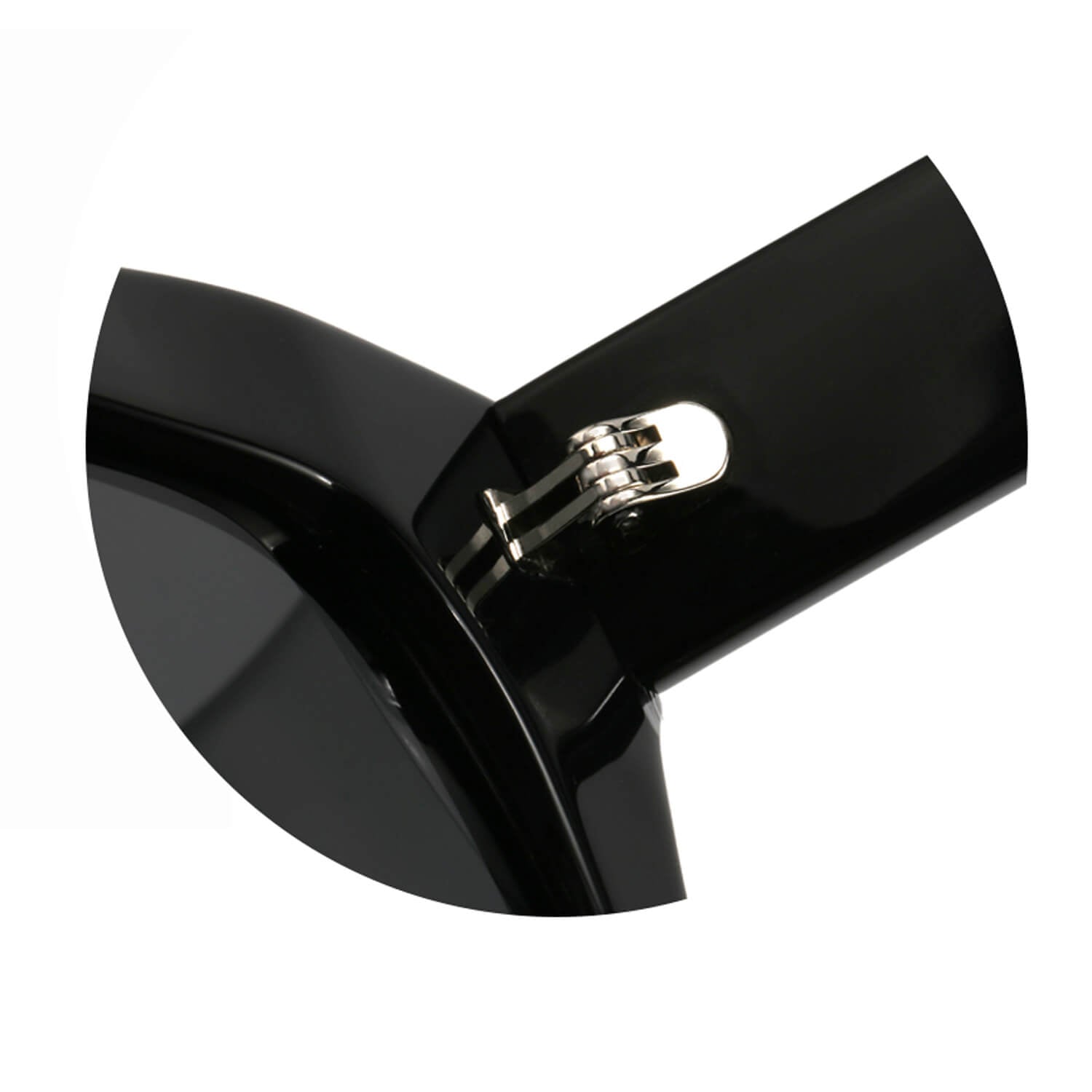 anteojos lentes de sol polarizados de color negro forma clásica para hombre y mujer de cara redonda con o sin receta optica grandes tamaño XL #color_negro