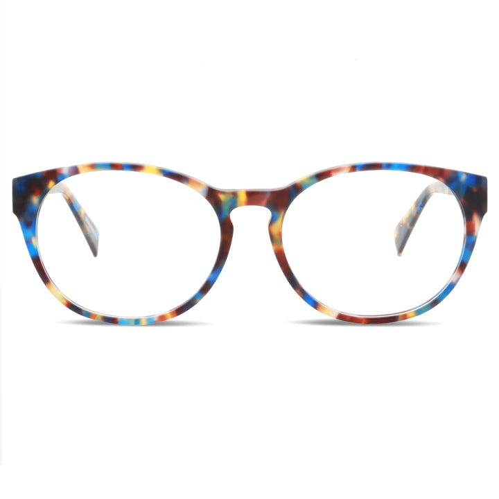 Optical frames round acetate organico sustainable ecologico temples natural wood recycled plastic for men and women optical wholesale tortoise 2025 Bonoboss #color_carey