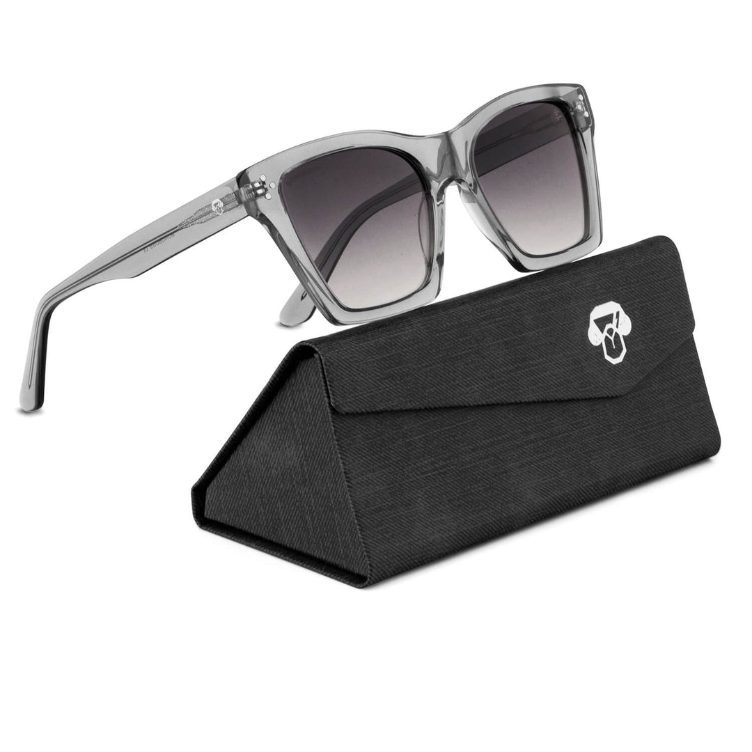 Sunglasses rayban color gray for women square larges for round face Bonoboss #color_transparente