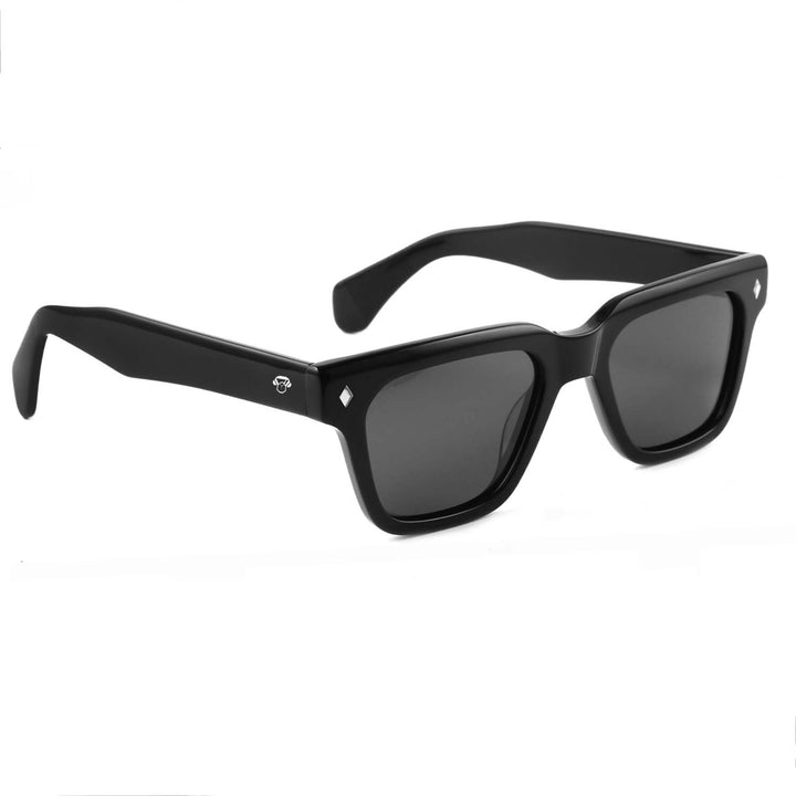 Sunglasses cuadradados rectangular polarized black for men and women round face moda Bonoboss #color_negro