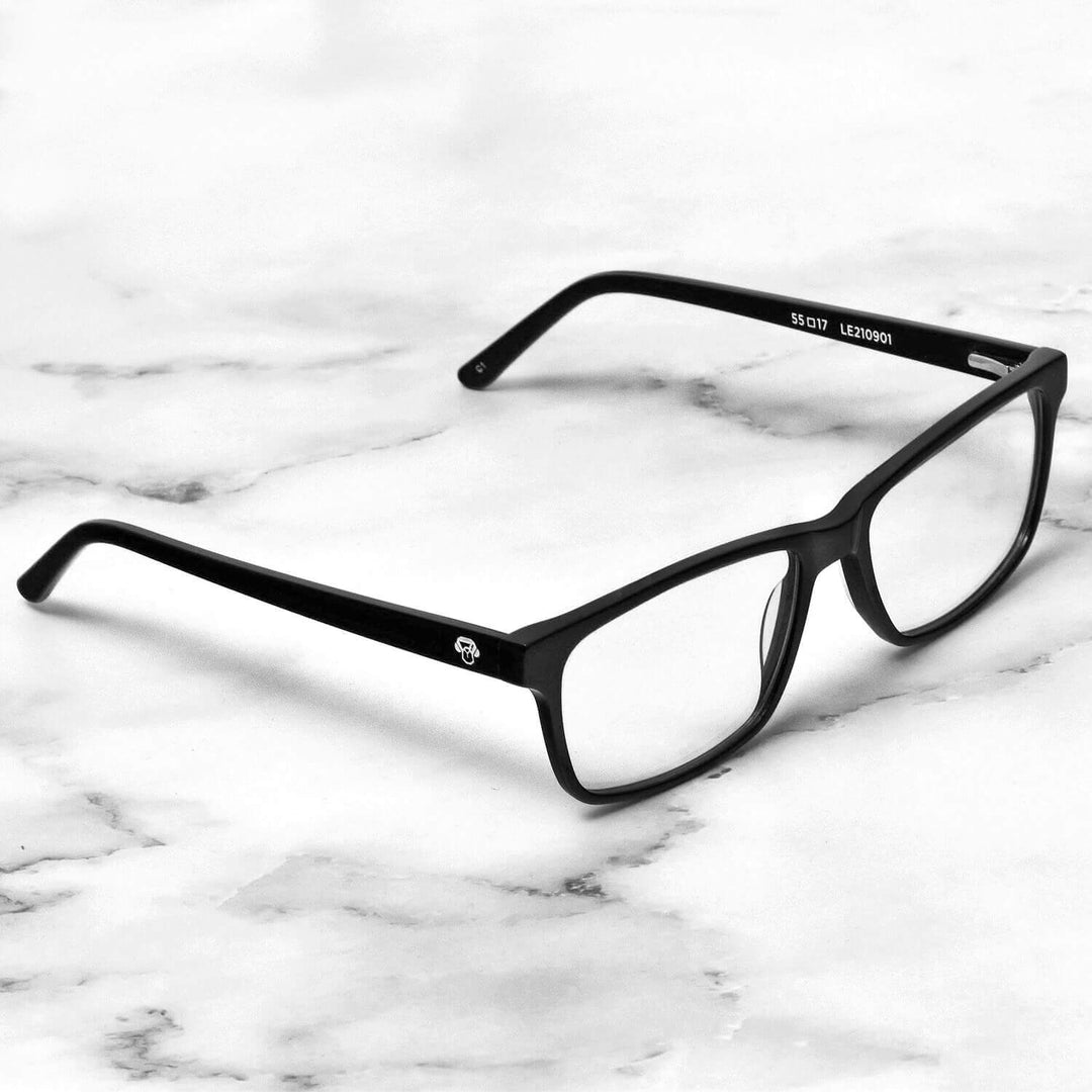 Marcos lenses optical rectangular oval black multifocal bifocal adelgazado blue light filter men women round face.jpg Bonoboss #color_negro