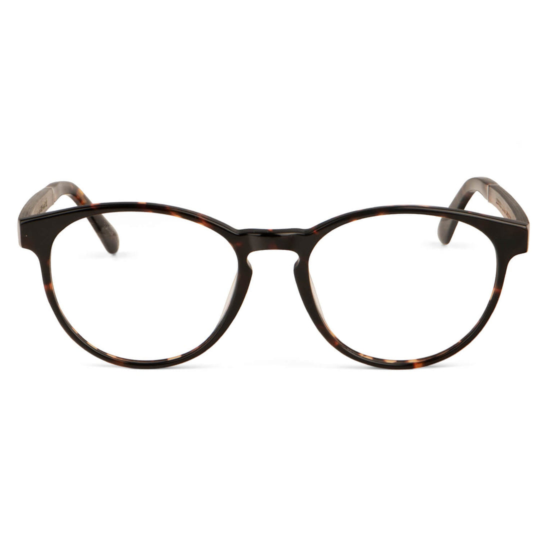 Marcos lenses optical oval round tortoise for wooden multifocal bifocal adelgazado blue light filter men women Bonoboss #color_carey