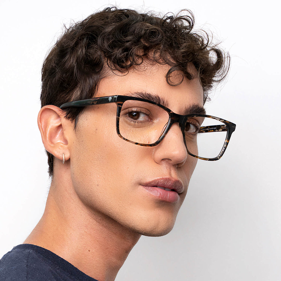 Marcos eyeglasses optical prescription multifocal bifocal adelgazado blue light filter lenses mayorista distribuidor men xl larges men women Bonoboss #color_marble