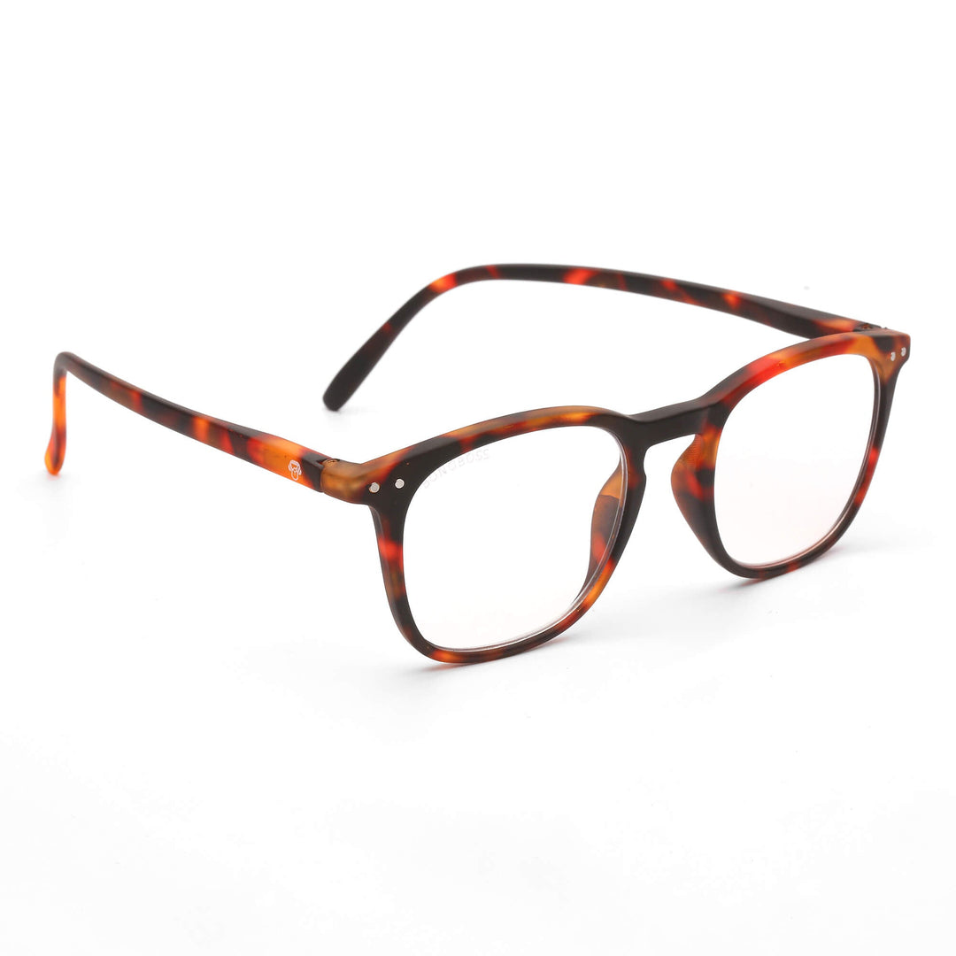 Lenses lectura fiji tortoise round filtro luz blue UV protection400 antirreflejo tortoise unisex bonoboss