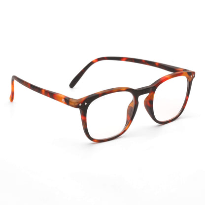 anteojo lectura filtro azul color carey redondeado para hombre mujer moda sustentable botellas plasticas recicladas