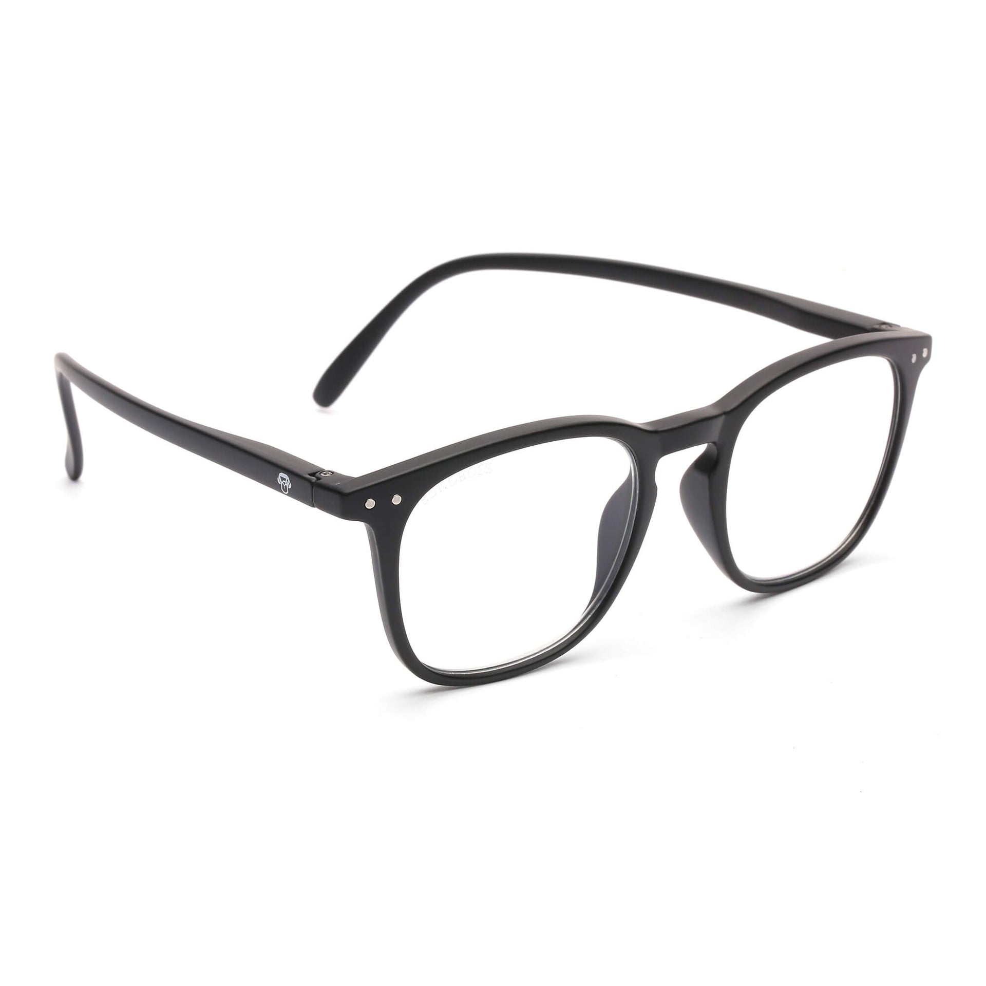 anteojo lectura filtro azul color black redondeado para hombre mujer moda sustentable botellas plasticas recicladas