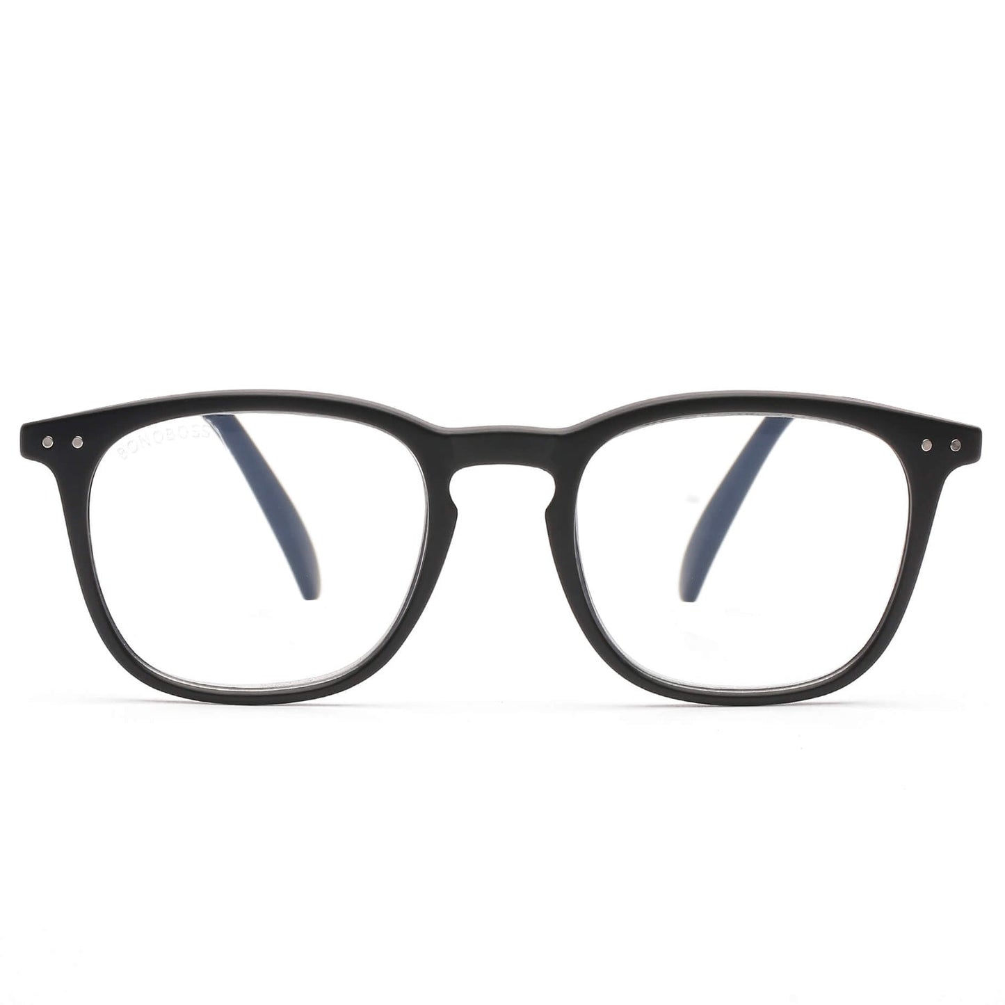 anteojo lectura filtro azul color black redondeado para hombre mujer moda sustentable botellas plasticas recicladas