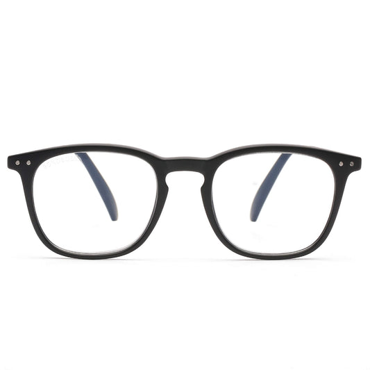 anteojo lectura filtro azul color black redondeado para hombre mujer moda sustentable botellas plasticas recicladas