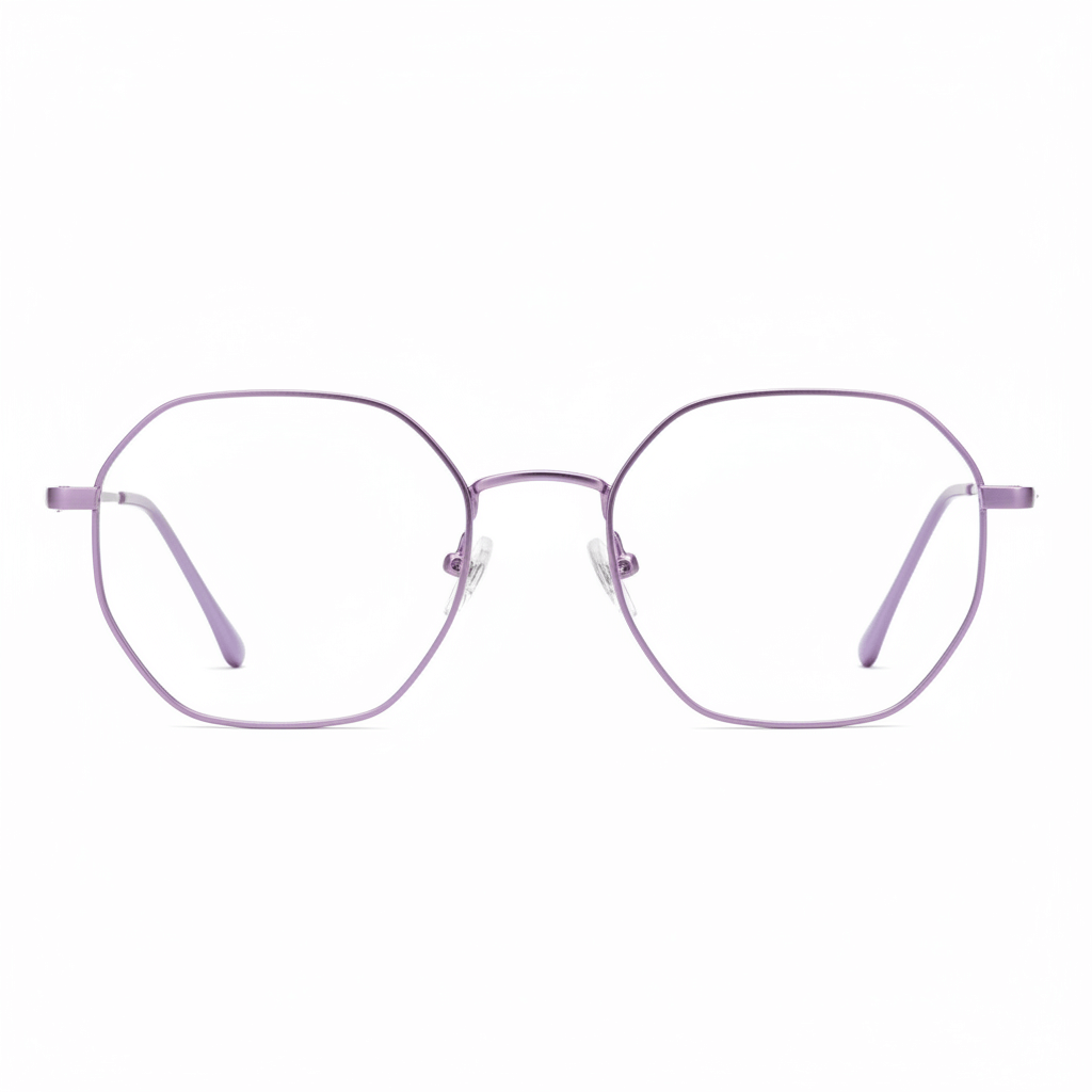 Frame optical with sun clip-on polarized delgado and liviano with or sin prescription optica bonoboss distribuidor optical frames front optical wholesale #color_purple