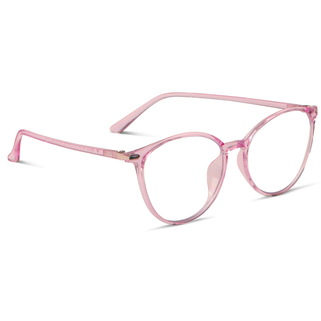 Lenses lectura hanga roa pink 1 agate pattern filtro luz blue UV protection400 antirreflejo rosa translucido women bonoboss