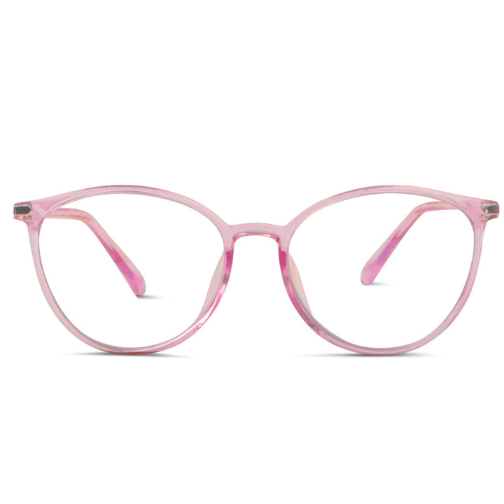 Lenses lectura hanga roa pink 1 agate pattern filtro luz blue UV protection400 antirreflejo rpet recycled rosa translucido women bonoboss
