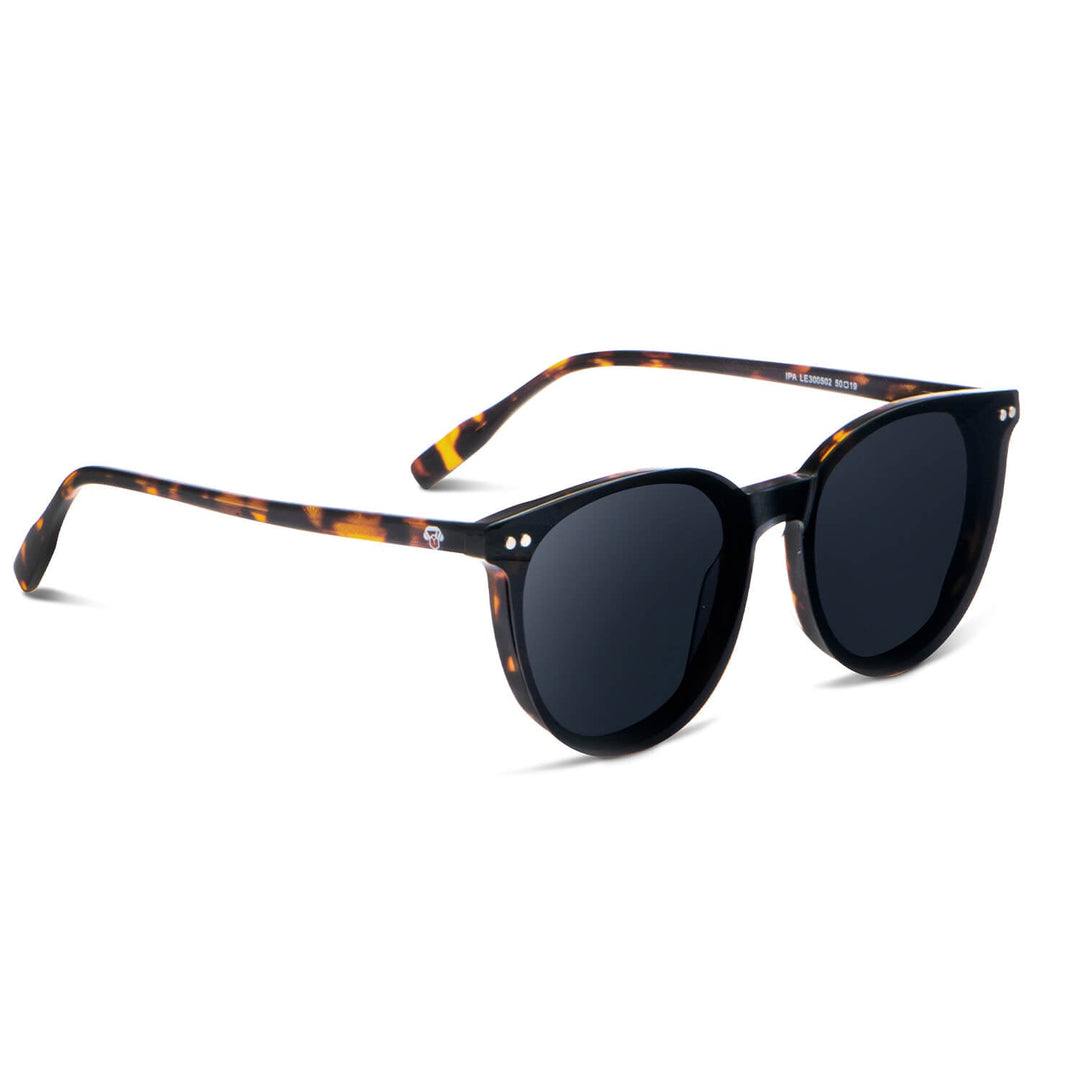 Ipa eyeglasses agate pattern tortoise with sobre lente iman sun clip-on polarized for lenses optical prescription for men and women montado Bonoboss #color_carey