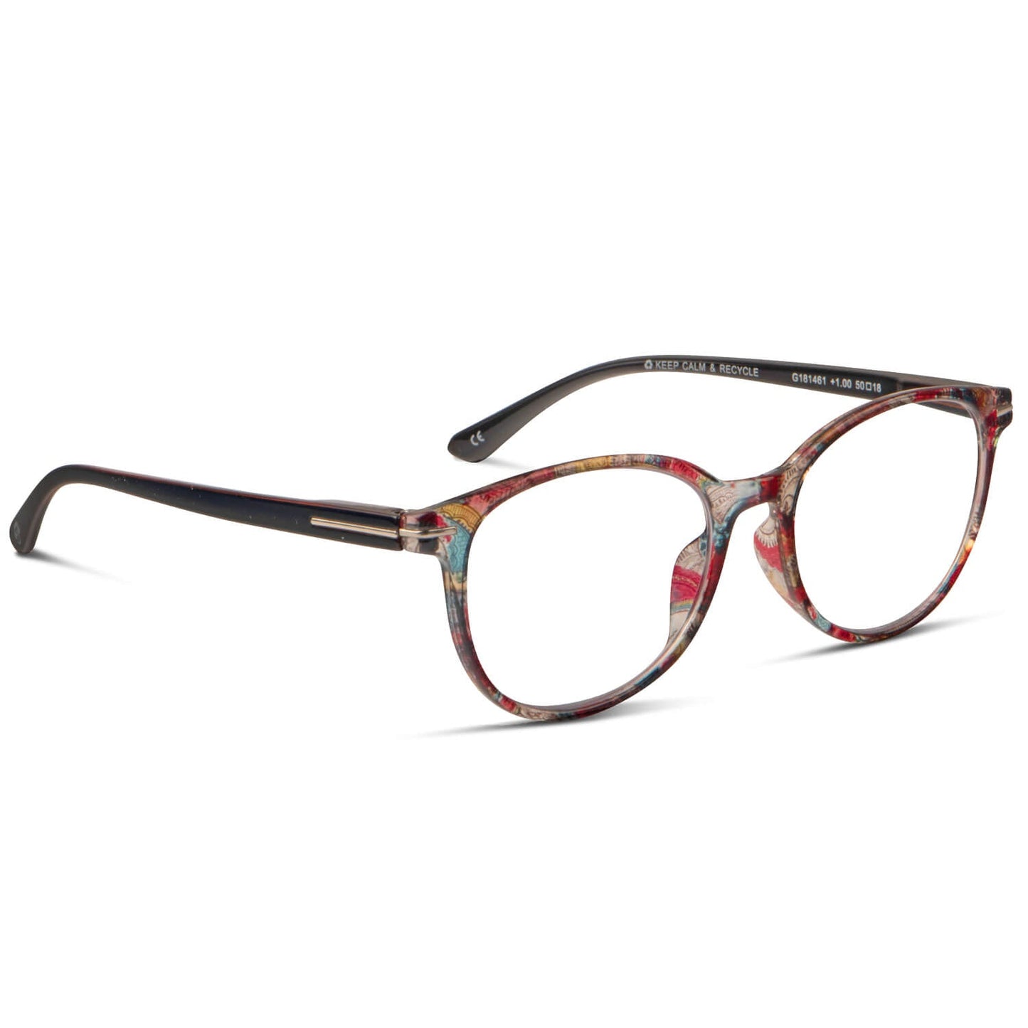 anteojos de lectura agatados con antireflejo y filtro de luz azul originales para mujer de cara redonda. Precios mayorista para opticas distribuidor