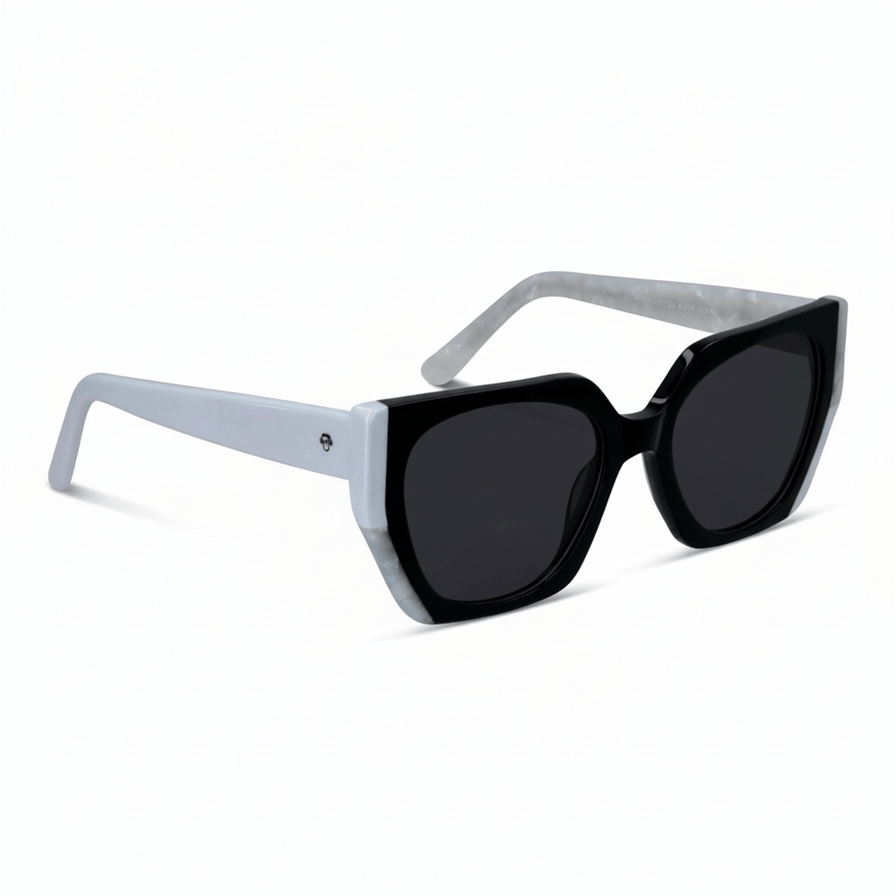 La side view eyewear eyeglasses sunglasses moda oversized larges xl forma rectangular Bonoboss #color_black