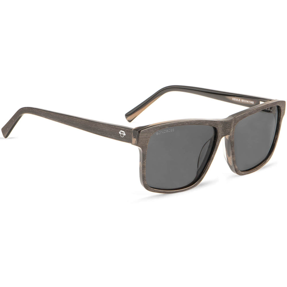 Lenses sunglasses polarized rectangular black for men Bonoboss #color_cacao