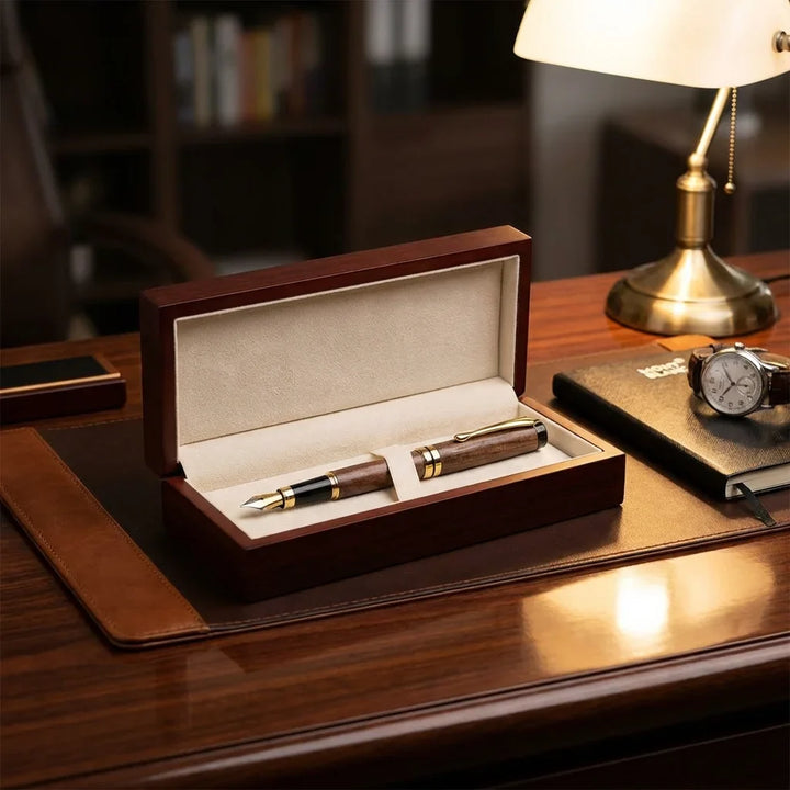 Lápiz wooden premium corporate gift caja elegante bonoboss