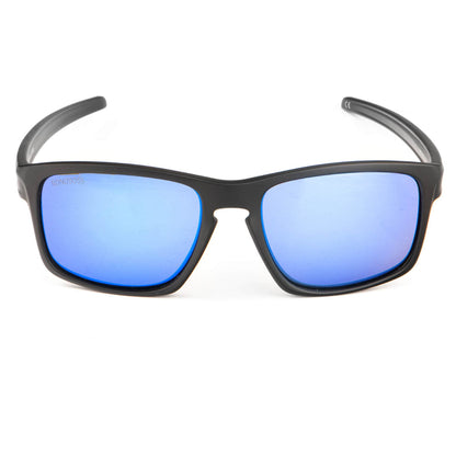 anteojos de sol polarizados plastico reciclado rectangulares para mujer y hombre color azul sky #color_azul