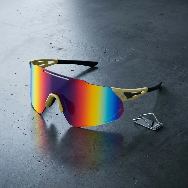 Lenses sun snake polarized UV400 bio-acetate cat eye yellow sobre concreto urbano lens detail bonoboss #editorial_polarizado #color_yellow