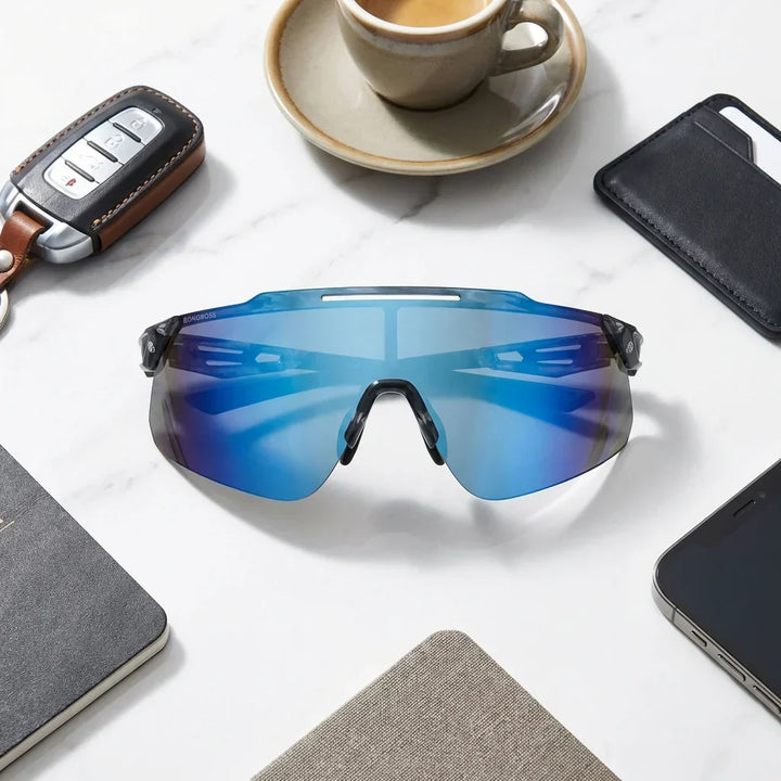 Lenses sun snake polarized bio-acetate biodegradable cat eye blue flat lay urban accessories kit estilo bonoboss #editorial_detail2 #color_blue