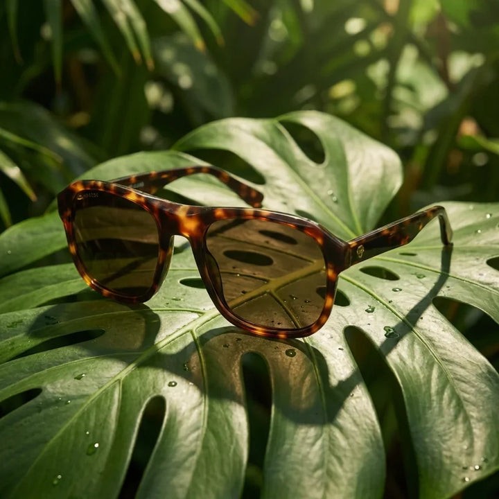 Lenses sun tom sun polarized UV400 bio-acetate aviator tortoise sobre marmol black superficie premium elegante bonoboss #editorial_grid1 #color_carey