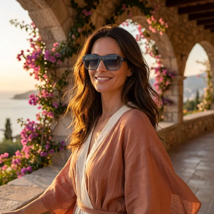 Lenses sun tom sun polarized bio-acetate biodegradable aviator tortoise flat lay urban accessories kit estilo bonoboss #editorial_detail2 #color_carey