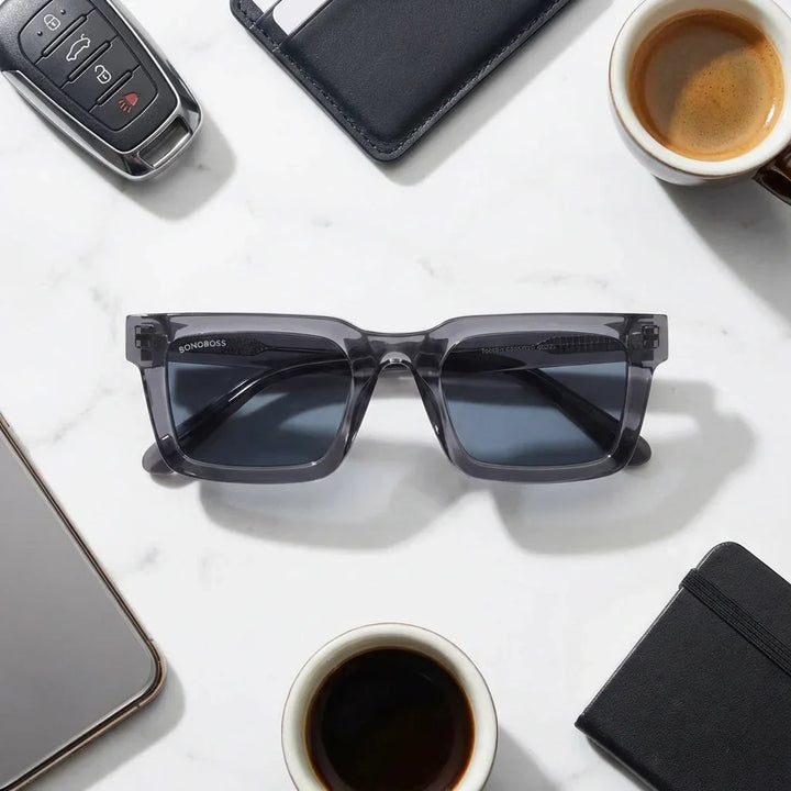 Lenses sun tokyo polarized bio-acetate clear gray urban composition kit city accessories bonoboss #editorial_detail2 #color_transparente-gris