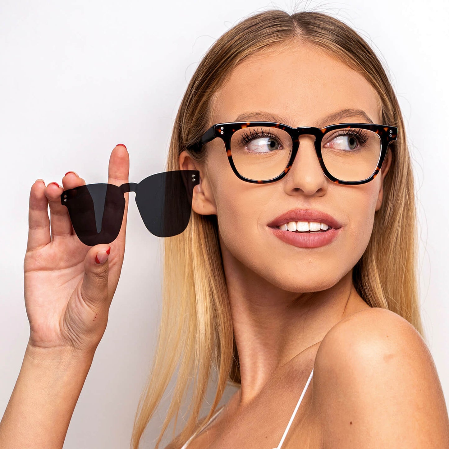 lentes opticos clip sol polarizado sobrelente iman hombre mujer cara grande carey.jpg #color_carey