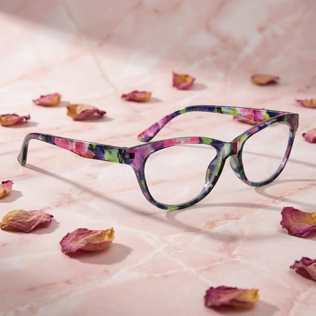 Side view lenses lectura alice2 triple proteccion luz blue UV400 antirreflejo rpet recycled bonoboss