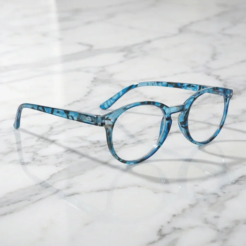 Side view lenses lectura gordon island triple proteccion luz blue UV400 antirreflejo rpet recycled bonoboss