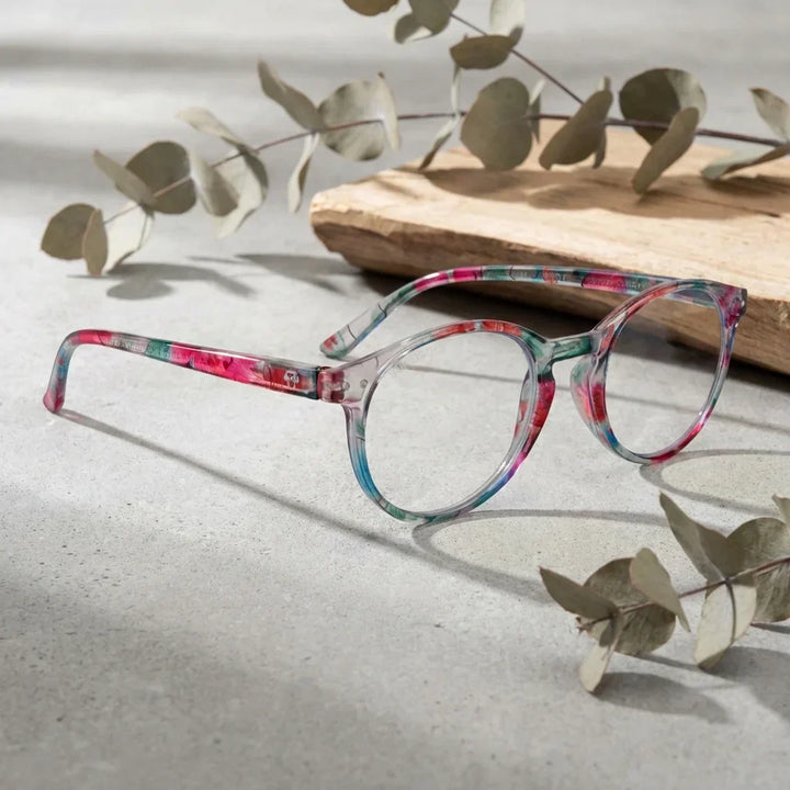 Side view lenses lectura gordon2 island triple proteccion luz blue UV400 antirreflejo rpet recycled bonoboss