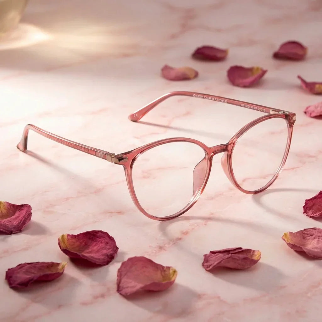 Side view lenses lectura hanga roa red triple proteccion luz blue UV400 antirreflejo rpet recycled bonoboss