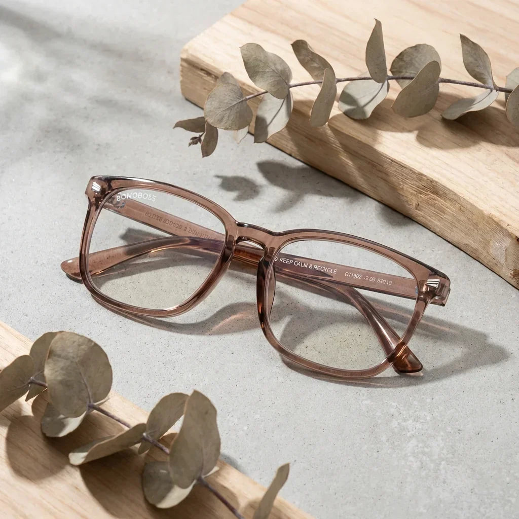Side view lenses lectura oncol 8photochromic triple proteccion luz blue UV400 antirreflejo rpet recycled bonoboss