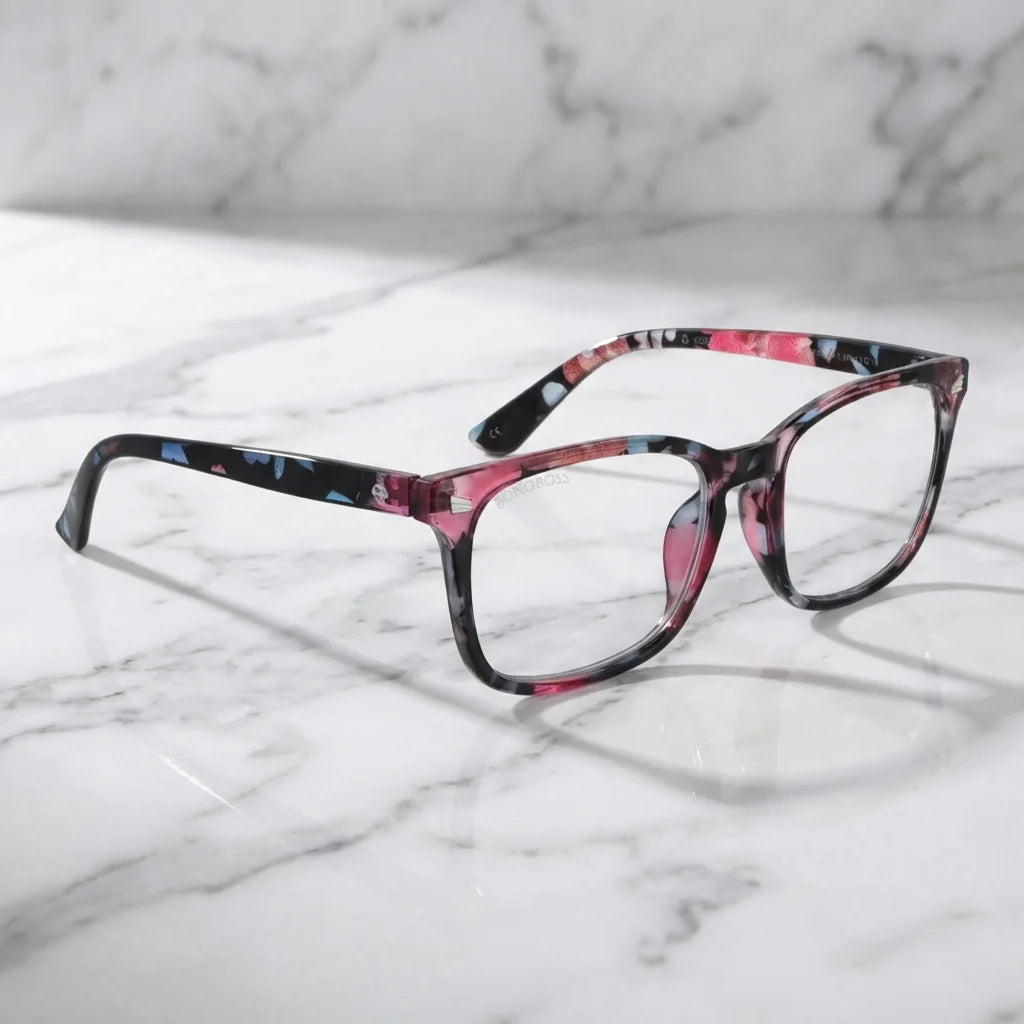 Side view lenses lectura oncol57 triple proteccion luz blue UV400 antirreflejo rpet recycled bonoboss