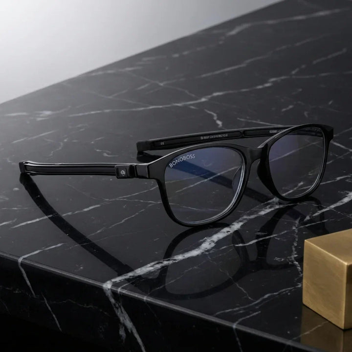 Side view lenses lectura slack triple proteccion luz blue UV400 antirreflejo rpet recycled bonoboss
