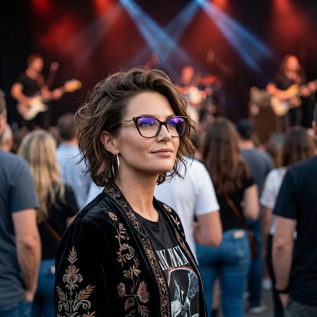 Lenses optical amy tortoise women in concierto nocturno urbano bonoboss #editorial_lifestyle3 #color_carey