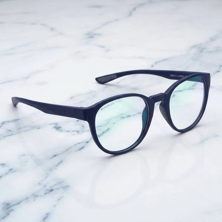 Lenses optical ashley clear sobre mármol white elegante frame premium bonoboss #editorial_armazon #color_transparente