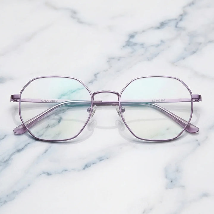 Lenses optical galapagos magnet silver sobre mármol white elegante frame premium bonoboss #editorial_armazon #color_silver
