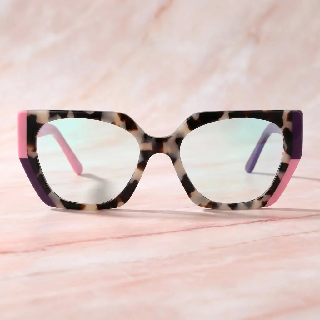 Lenses optical kai kai pink sobre mármol pink delicado frame premium bonoboss #editorial_armazon #color_pink