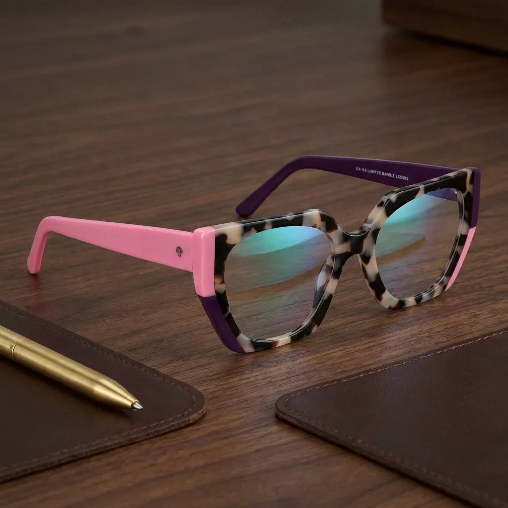 Lenses optical kai kai blue women in bicicleta vintage café urbano bonoboss #editorial_lifestyle3 #color_azul