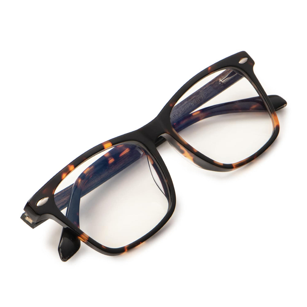 Lenses rectangular women round face optical tortoise pata wood prescription mayorista distribuidor sustainables.jpg Bonoboss #color_carey