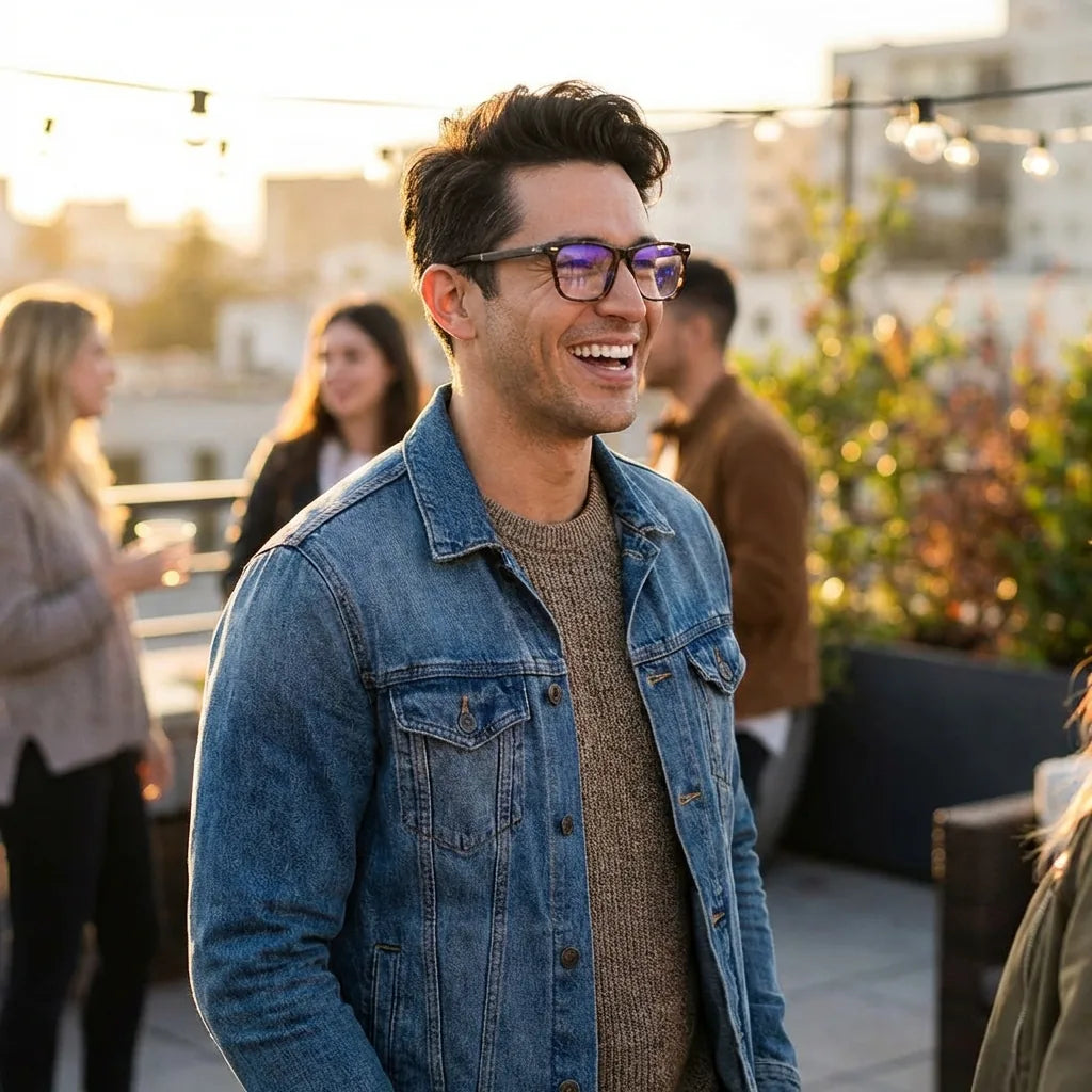 Lenses optical puerto tortoise modelo in contexto social urbano profesional bonoboss #editorial_lifestyle3 #color_carey