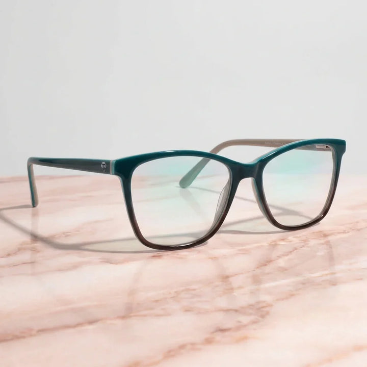 Lenses optical sofia green women ciclista urbana estilo café bonoboss #editorial_lifestyle4 #color_verde
