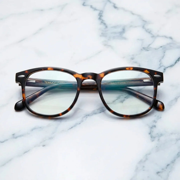 Lenses optical temuco tortoise tortoise sobre mármol white elegante frame premium bonoboss #editorial_armazon #color_carey
