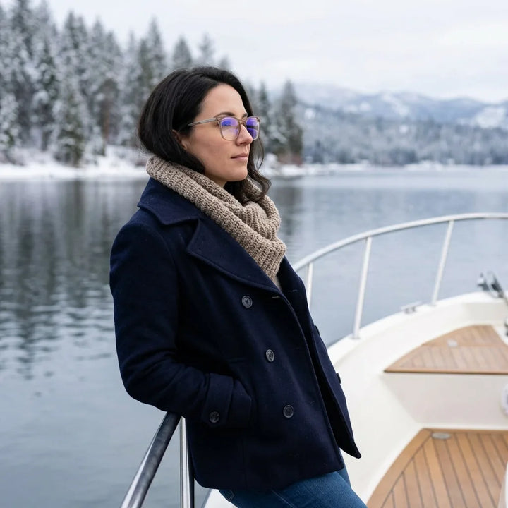 Lenses optical waimea steel optic marble modelo in barco lago with bosque nevado bonoboss #editorial_lifestyle1 #color_marble