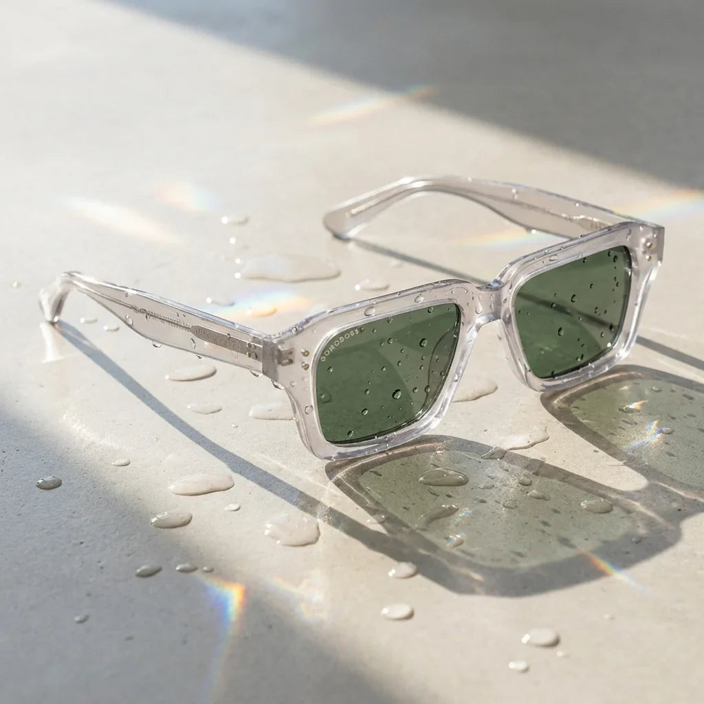 Lenses sun verona polarized UV400 rpet recycled of the oceano lente g15 green reflejo agua mejora contraste bonoboss #editorial_polarizado #color_g15