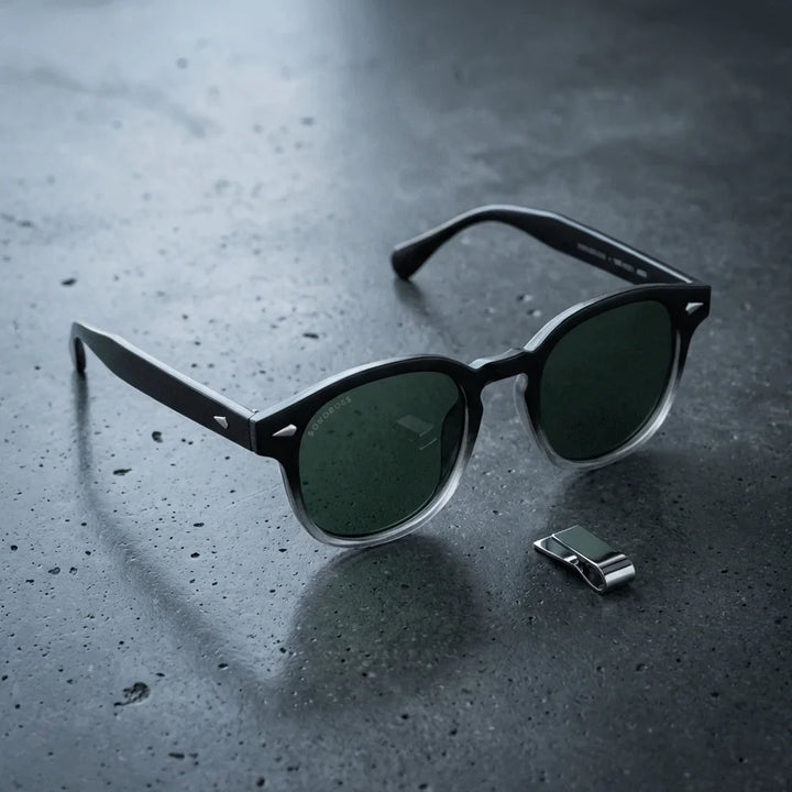 Lenses sun waimea polarized UV400 marco rpet recycled of the oceano black close-up lente reflejo paisaje coastal bonoboss #editorial_polarizado #color_negro