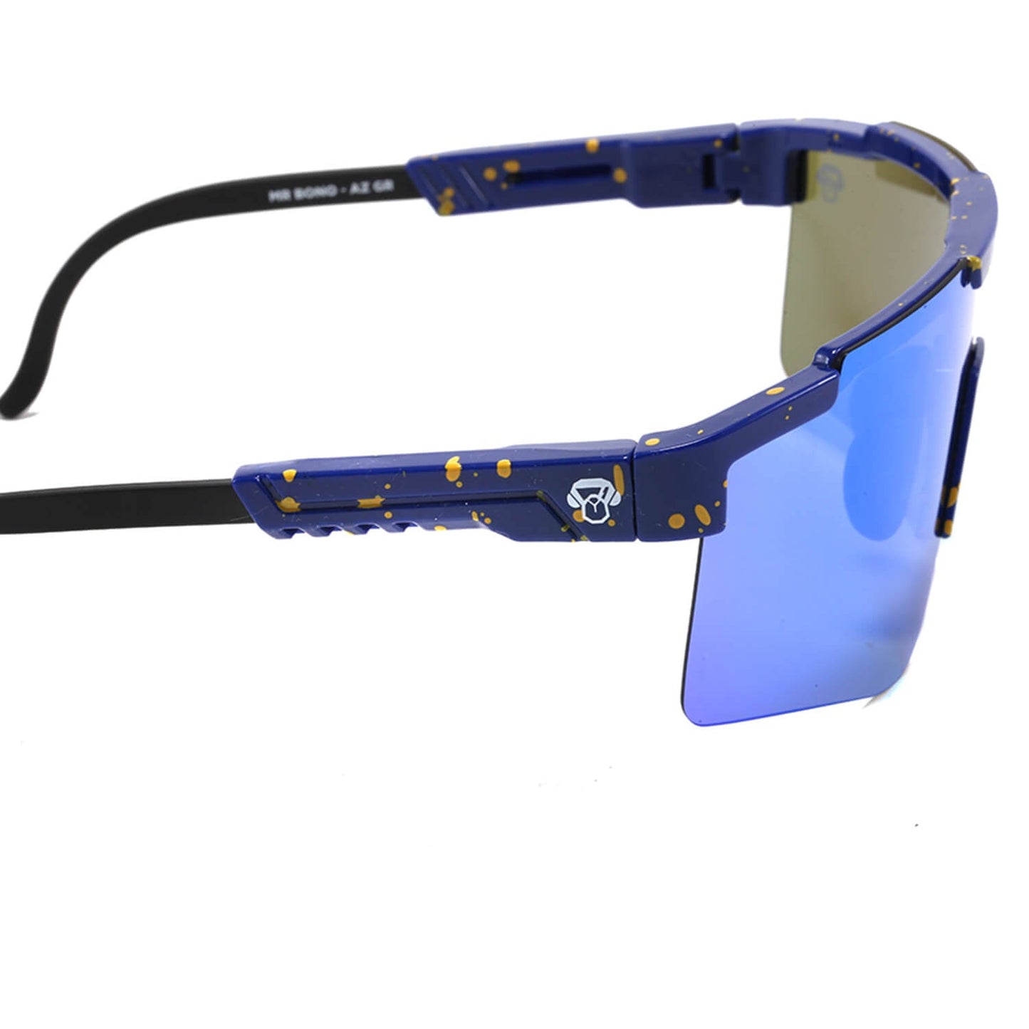lentes de sol deportivos polarizados de para hombre y mujer color azul reflectantes  #color_azul