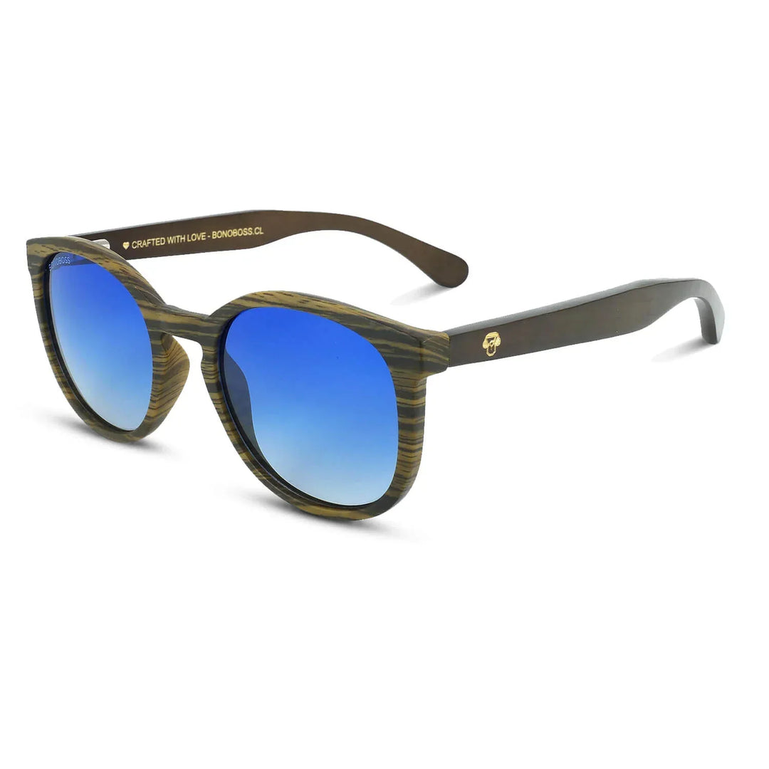 Lenses sun meli ebony polarized wood ebony polarized gradient blue urban composition accessories kit premium bonoboss #editorial_detail2 #color_degrade-azul